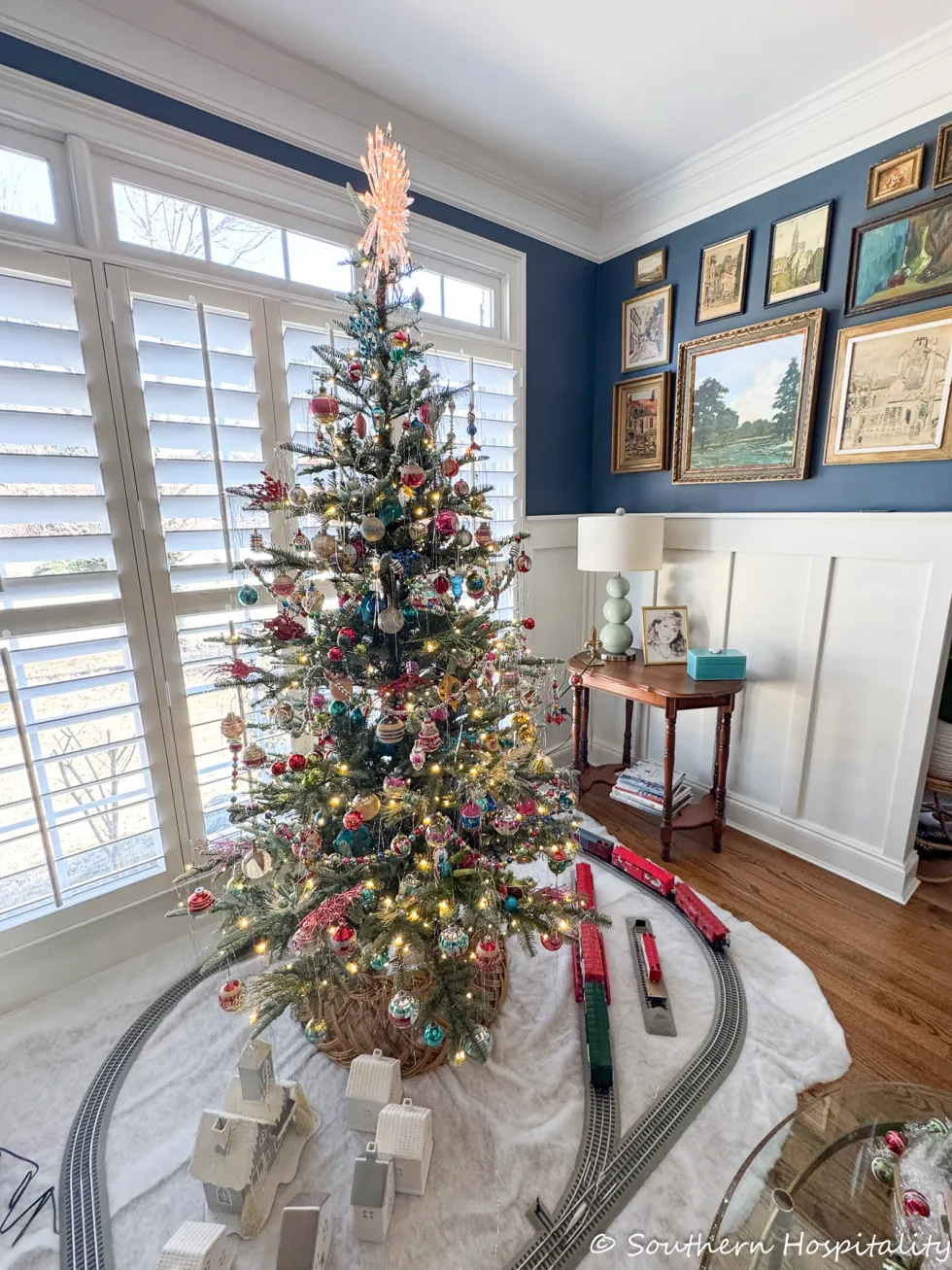 shiny brite tree & dining room cheer 34 shiny brite tree & dining room cheer