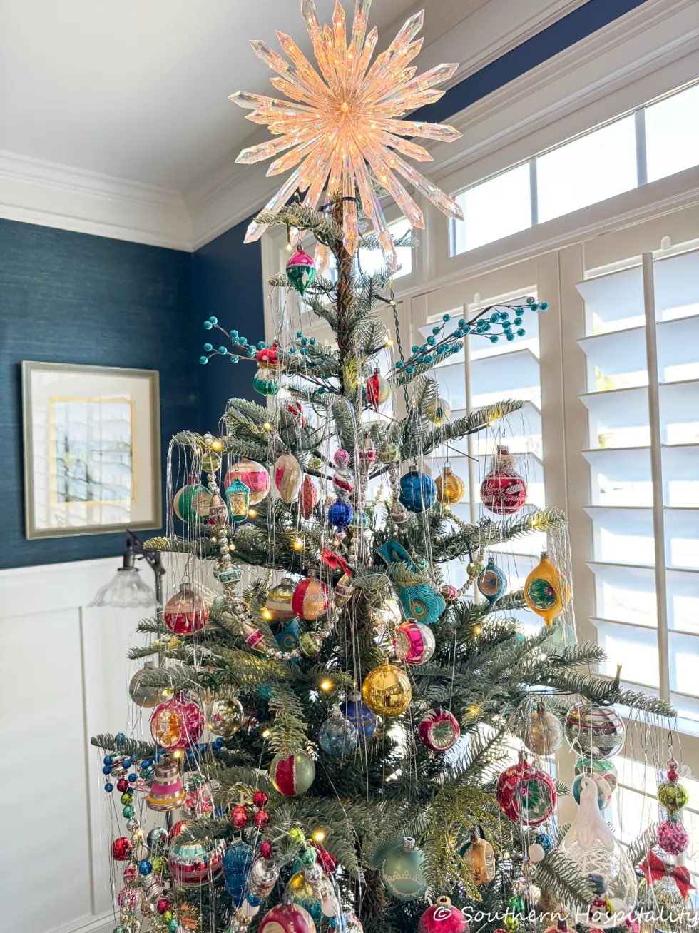 shiny brite tree & dining room cheer 38 shiny brite tree & dining room cheer