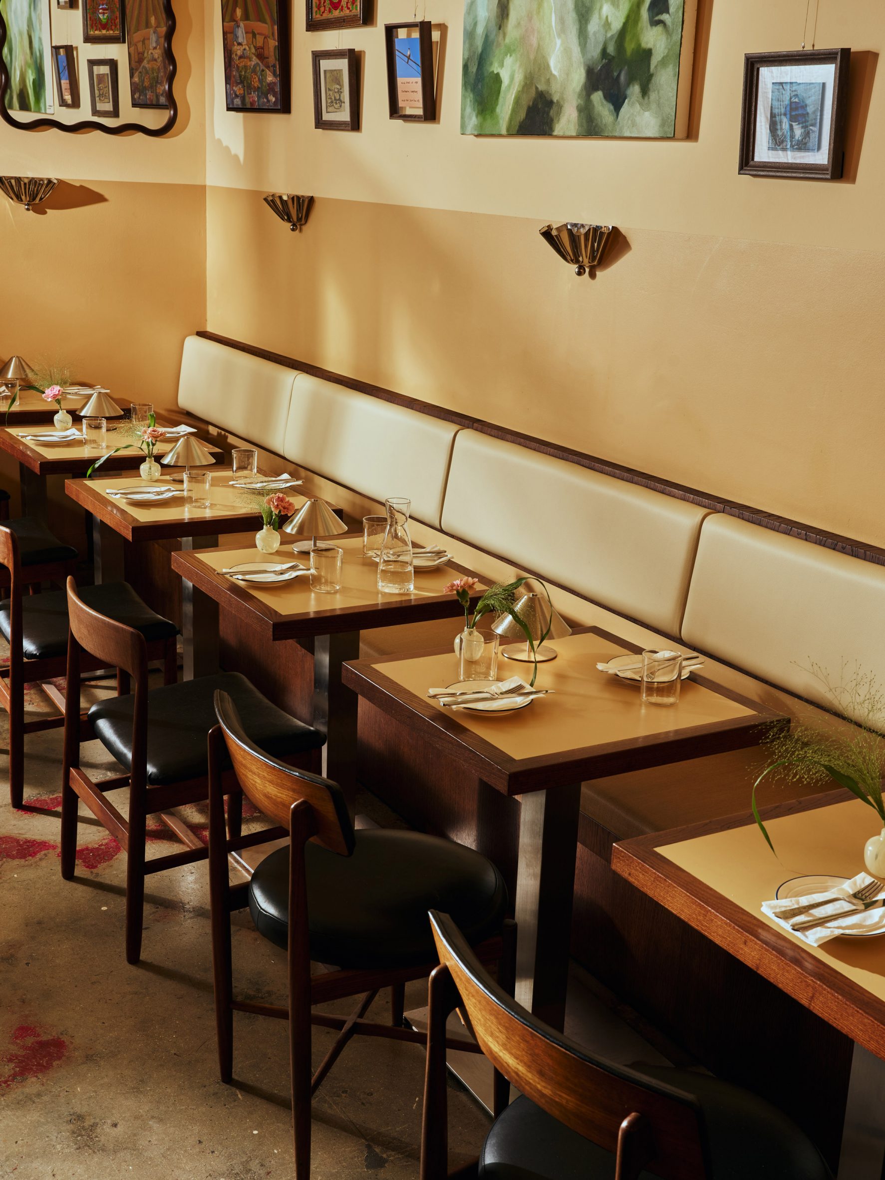 buttery yellow walls