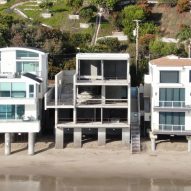 bianca censori restrains women's bodies with contortionist furniture 4 ye's stripping of a tadao ando house in malibu