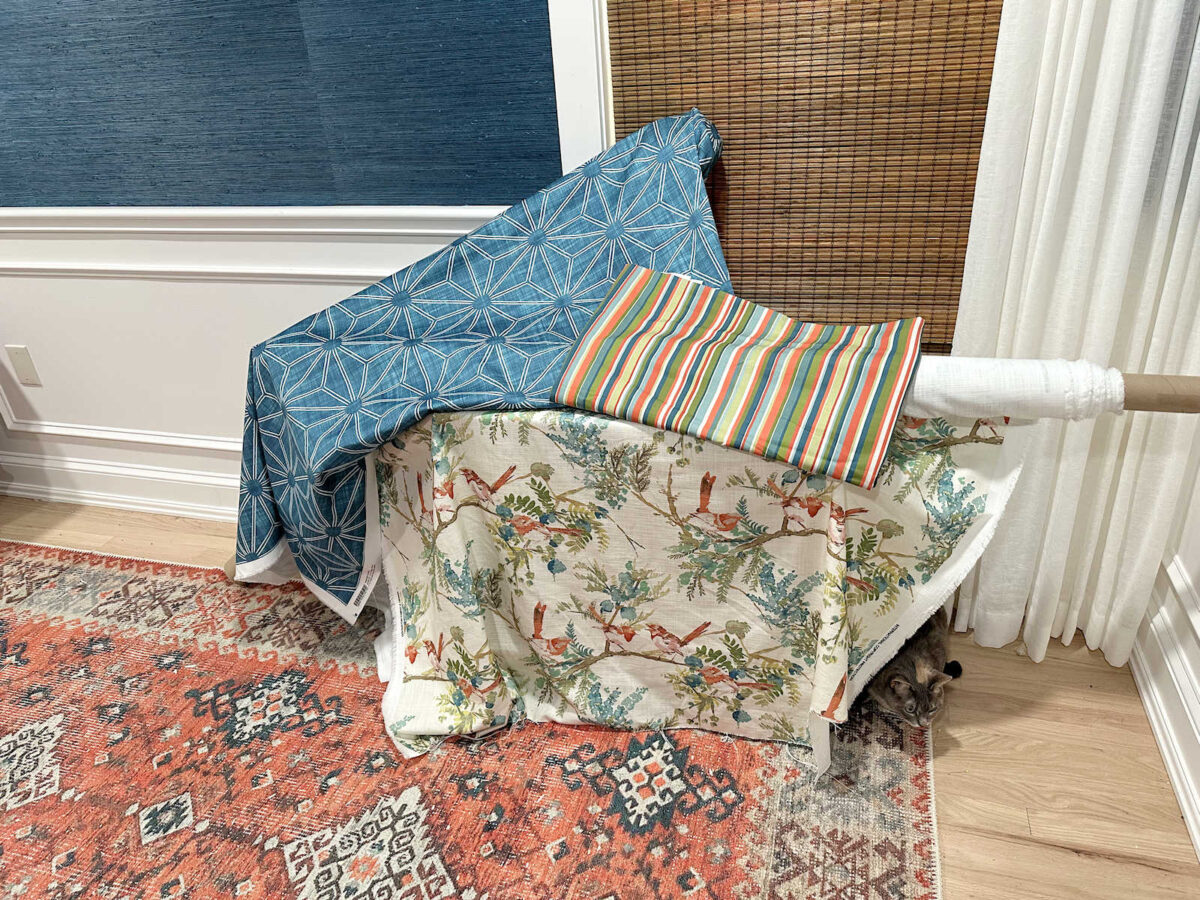 how i created and printed a custom fabric for the bedroom (plus, an update on tiger) 2 printed custom fabric