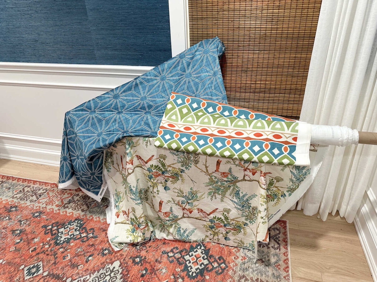 how i created and printed a custom fabric for the bedroom (plus, an update on tiger) 5 printed custom fabric