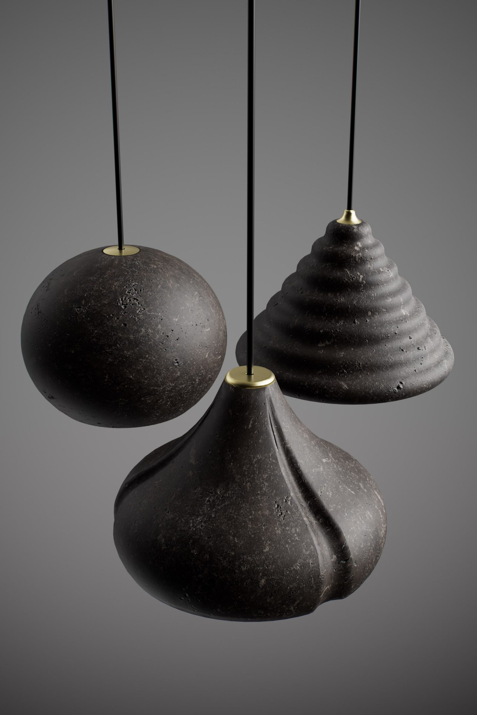 alicudi, filicudi and panarea lamps by alberto and francesco meda for foscarini