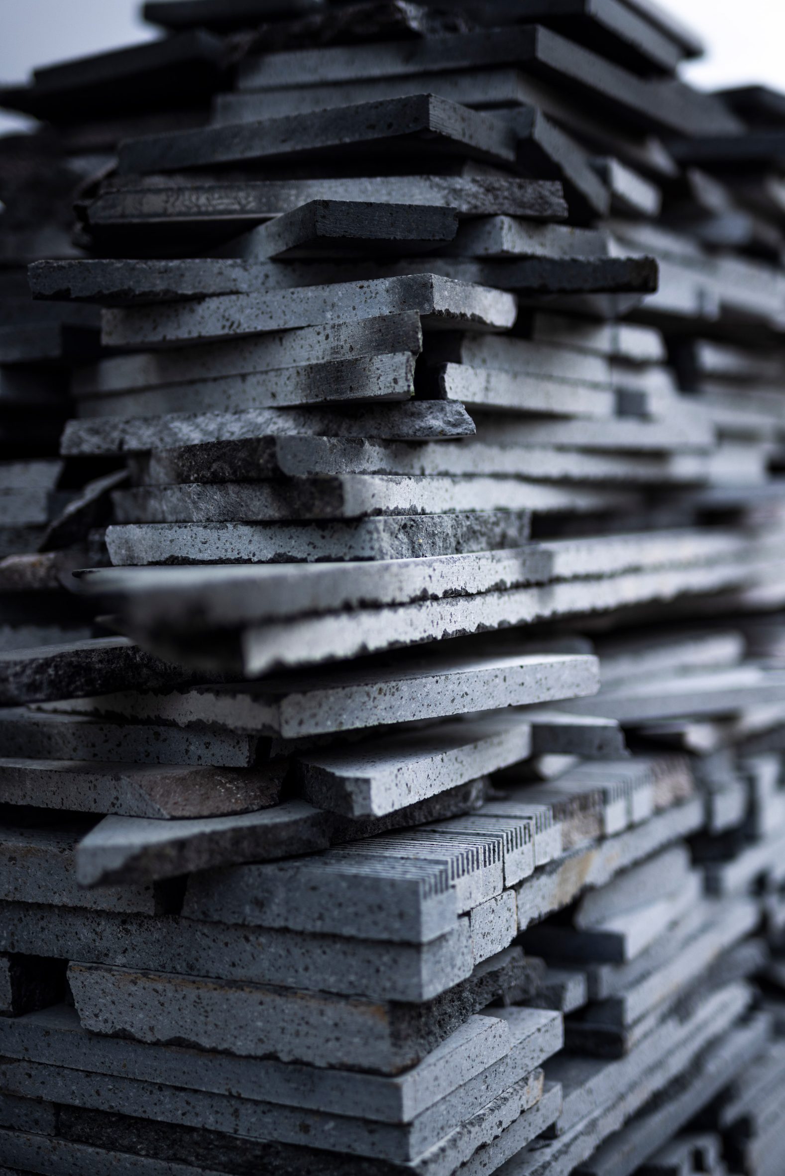 volcanic rock offcuts by ranieri