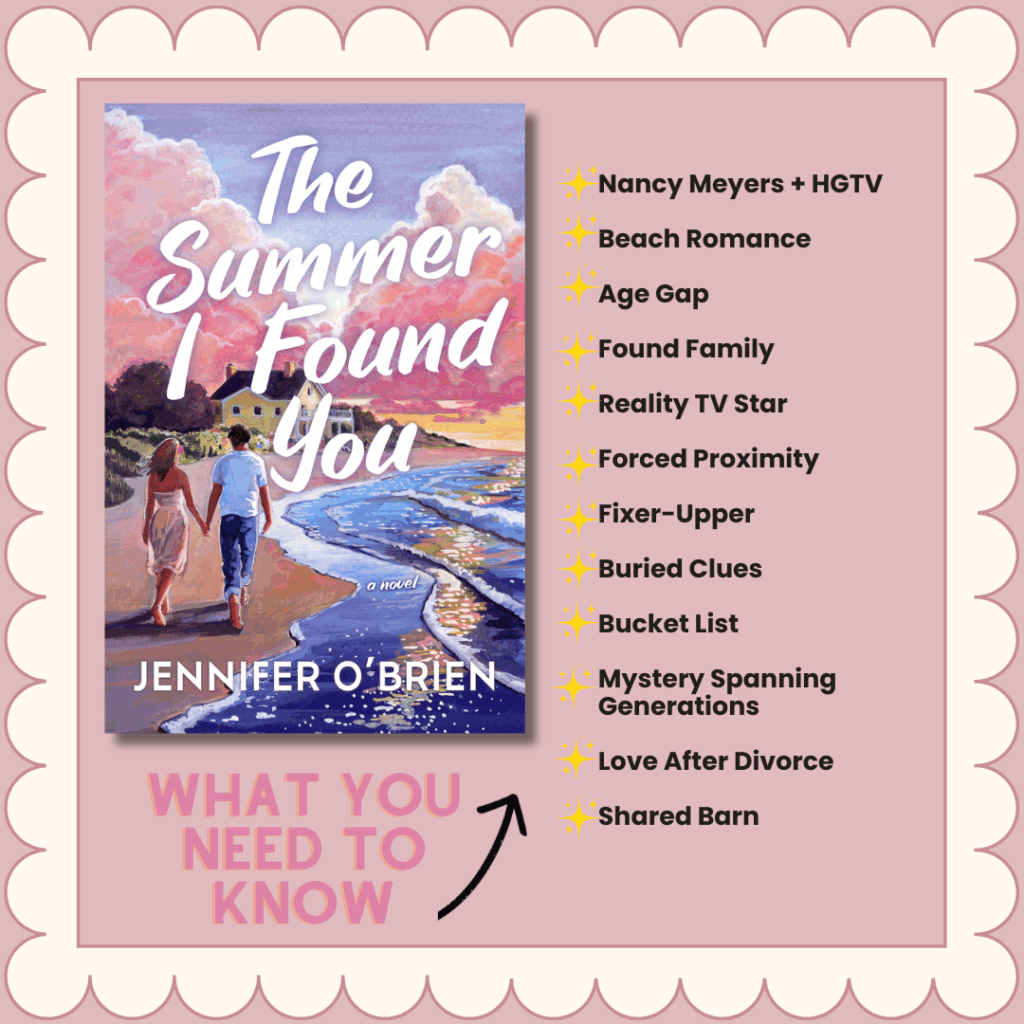 the summer i found you book