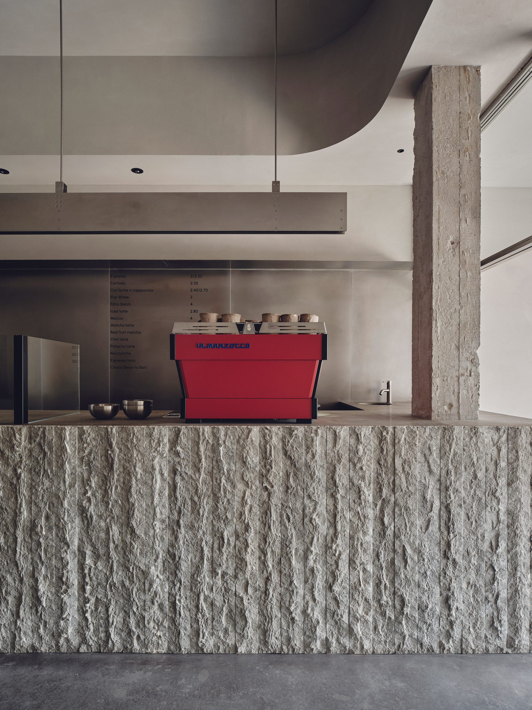 art deco-informed interior