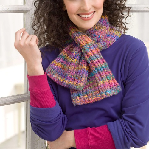 13 scarf free knitting patterns for beginners ⋆ bright stuffs