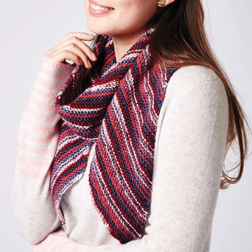 13 scarf free knitting patterns for beginners ⋆ bright stuffs