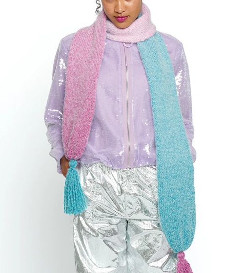 13 scarf free knitting patterns for beginners ⋆ bright stuffs