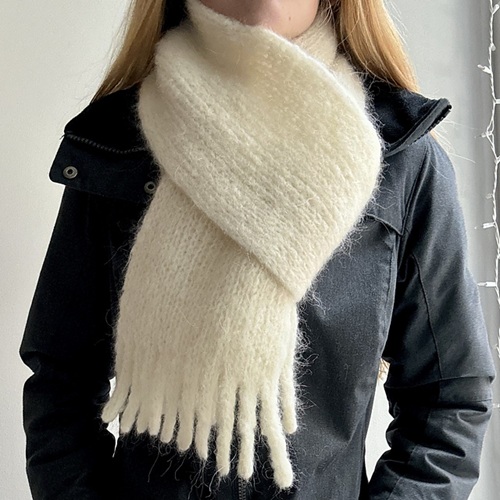 13 scarf free knitting patterns for beginners ⋆ bright stuffs