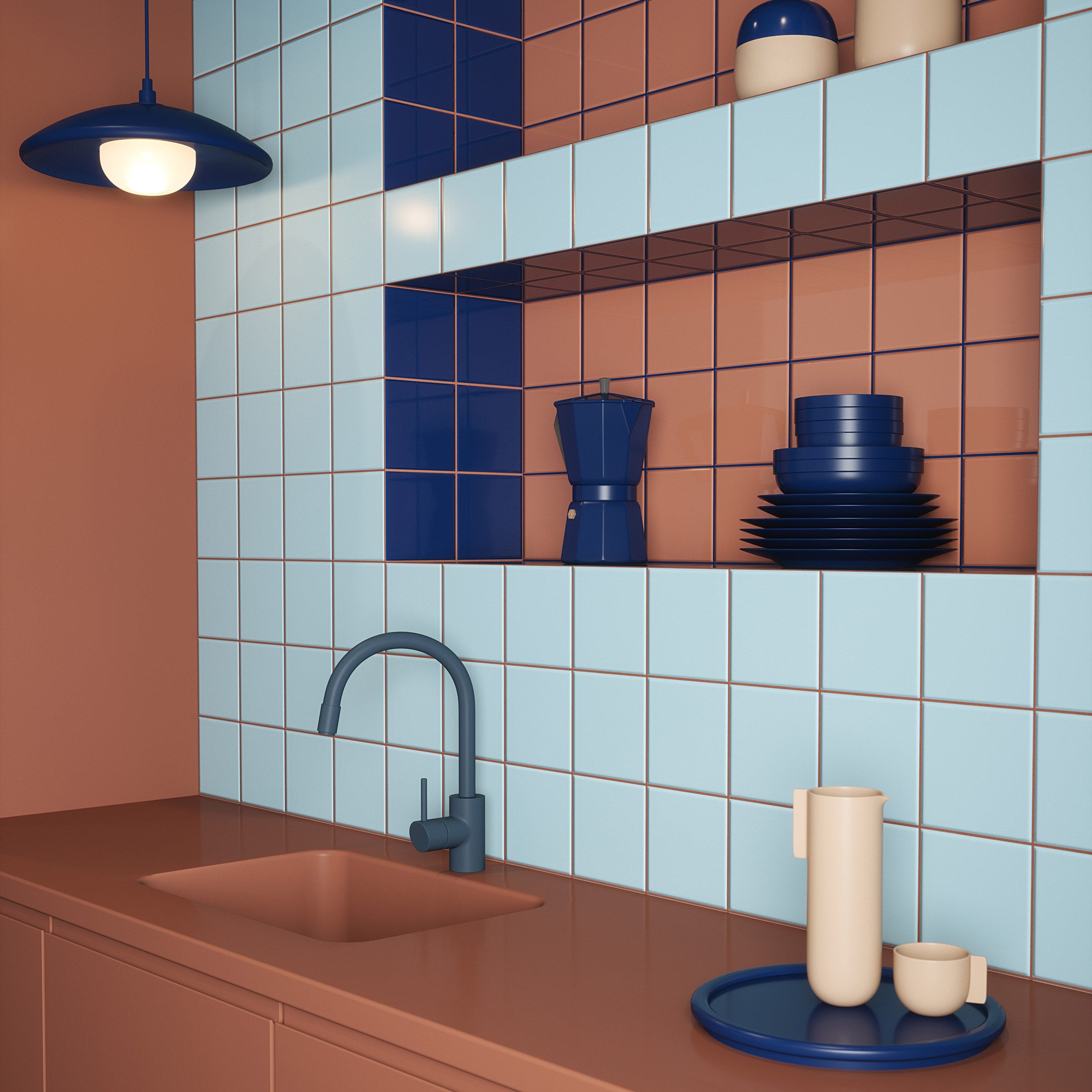 prismatics tiles by johnson tiles