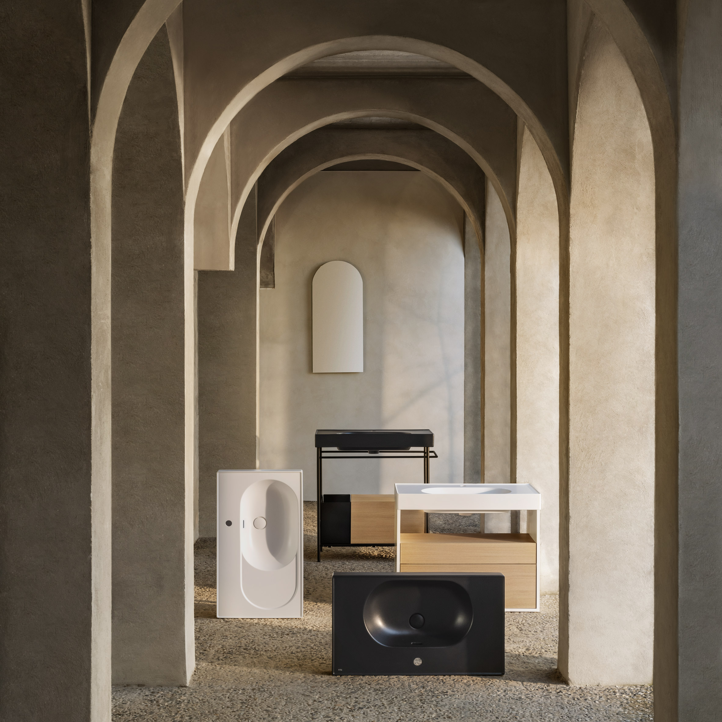 meridian bathroom collection by altherr désile park for roca