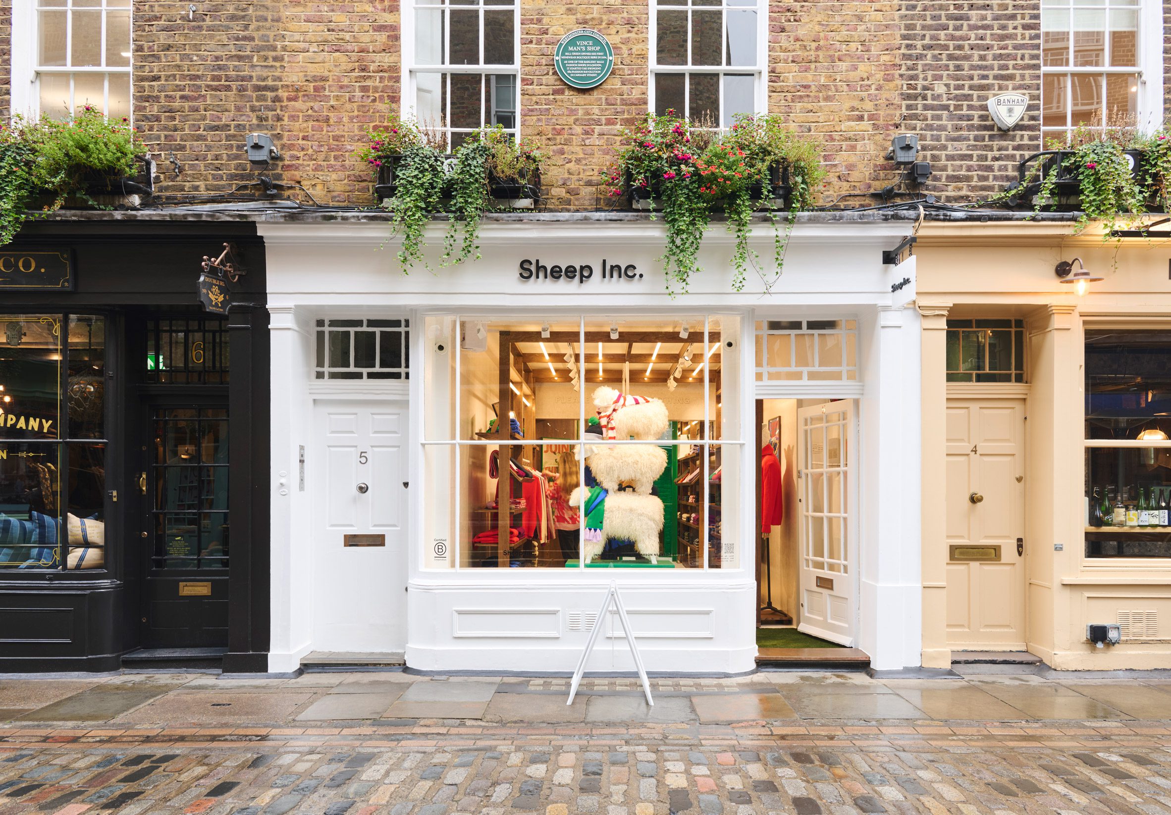 sheep inc store in carnaby street