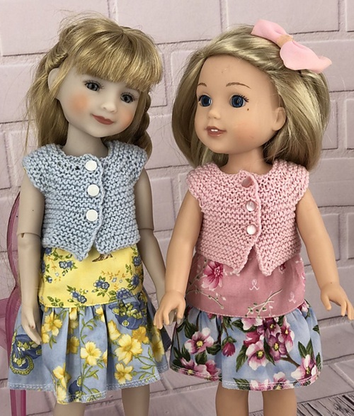 12 toys cardigan free knitting patterns ⋆ bright stuffs