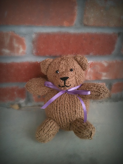 12 smiling teddy free knitting patterns ⋆ bright stuffs