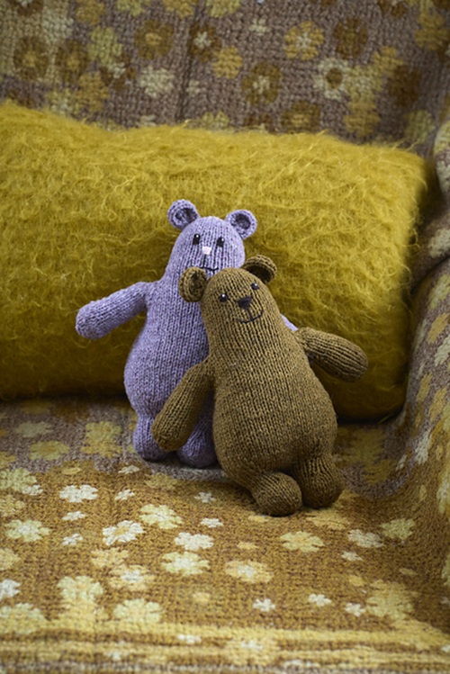 12 smiling teddy free knitting patterns ⋆ bright stuffs