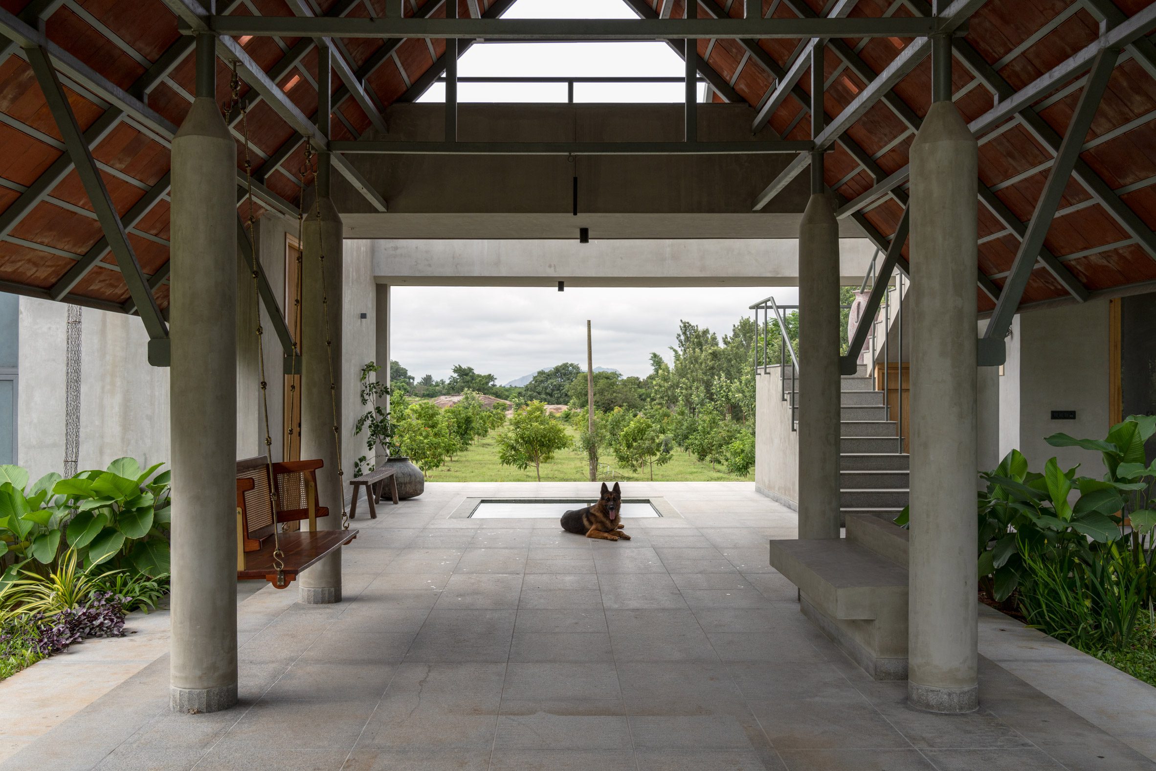 house by the grove in india by taliesyn