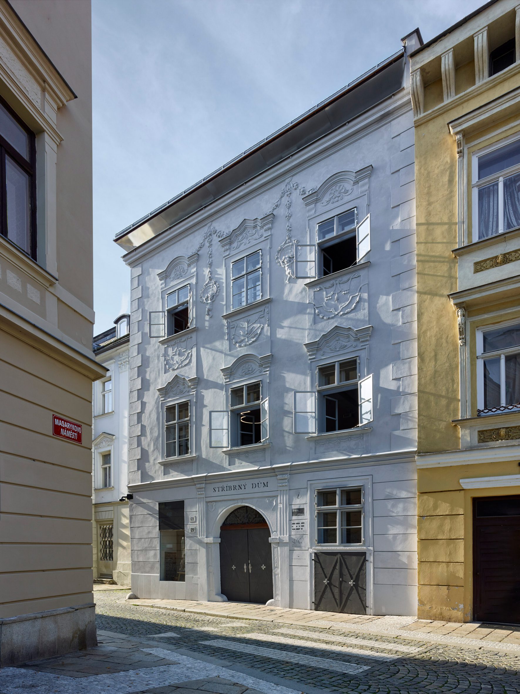 silver house in jihlava, czech republic, by atelier štěpán 