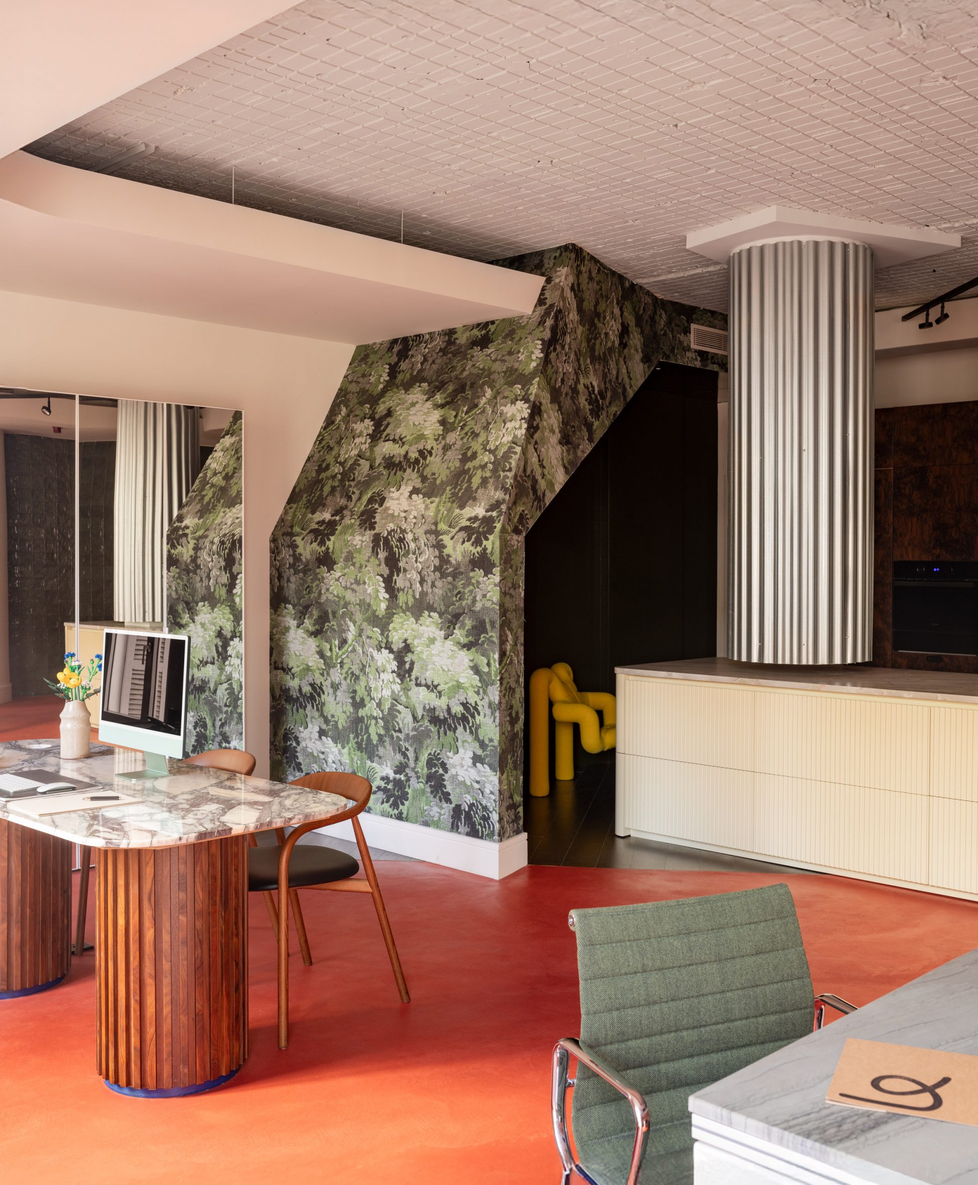 entrance of tabula studio office in bilbao