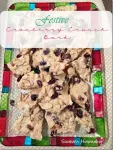 festive cranberry crunch bark - southern hospitality