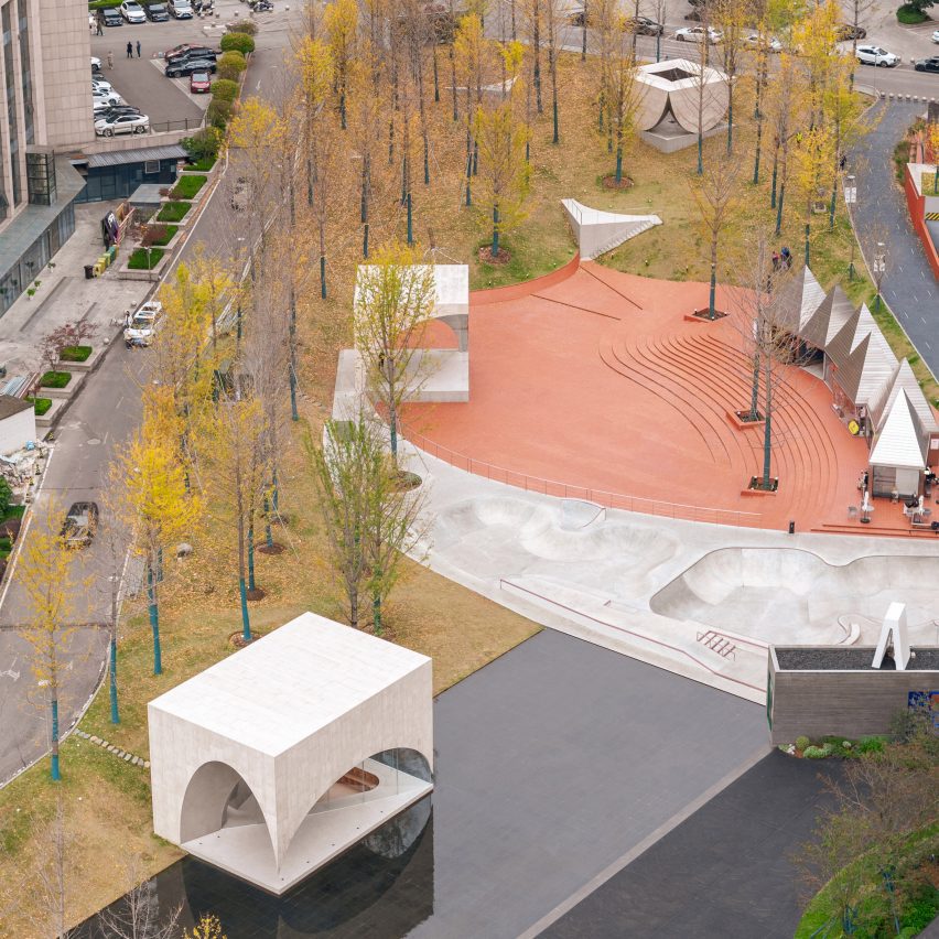 aydc public art centre by atelier xi