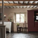 Kitchen of the Week: Burgundy Meets Blush in the English Countryside