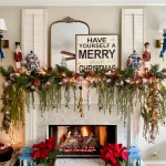 Christmas Mantel and Kitchen – Southern Hospitality Christmas Mantel and Kitchen – Southern Hospitality