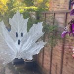 This Viral Hack Turns Fallen Leaves Into Halloween Ghosts This Viral Hack Turns Fallen Leaves Into Halloween Ghosts