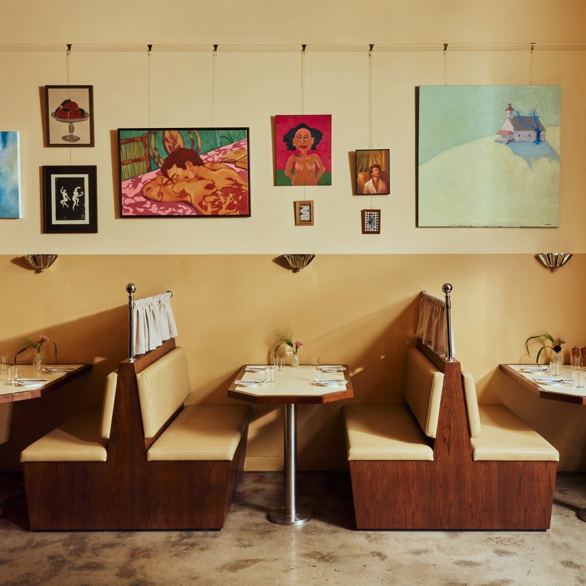 House of Dré creates "playful and familiar" interior for Tom's Pasta restaurant