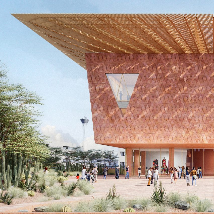 Kéré Architecture unveils updated Las Vegas Museum of Art designs