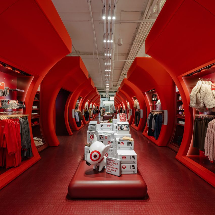 Michael Goldberg carries out "over-the-top" redesign of a New York Target store
