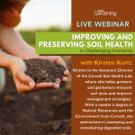 Improving and Preserving Soil Health in Challenging Scenarios – Q&A with Kisten Kurtz