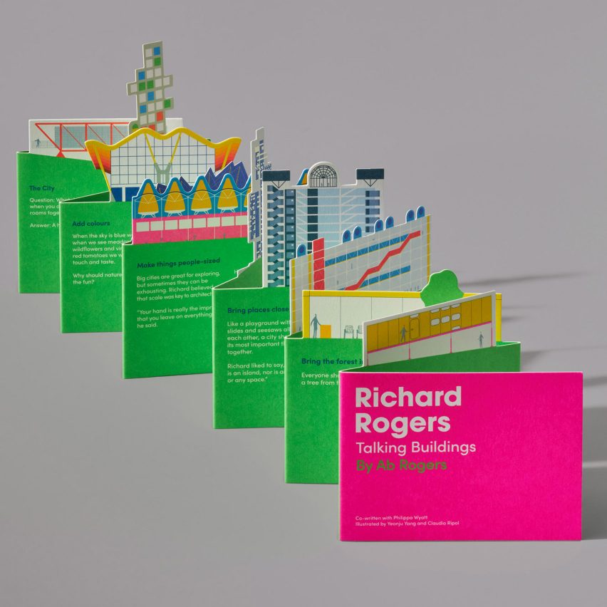 Richard Rogers book teaches kids "the role of buildings in their lives"