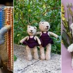 12 Smiling Teddy Free Knitting Patterns ⋆ Bright Stuffs