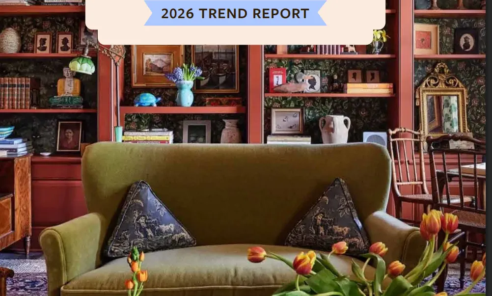 Apartment Therapy predicts browns, curves and comfort for 2026