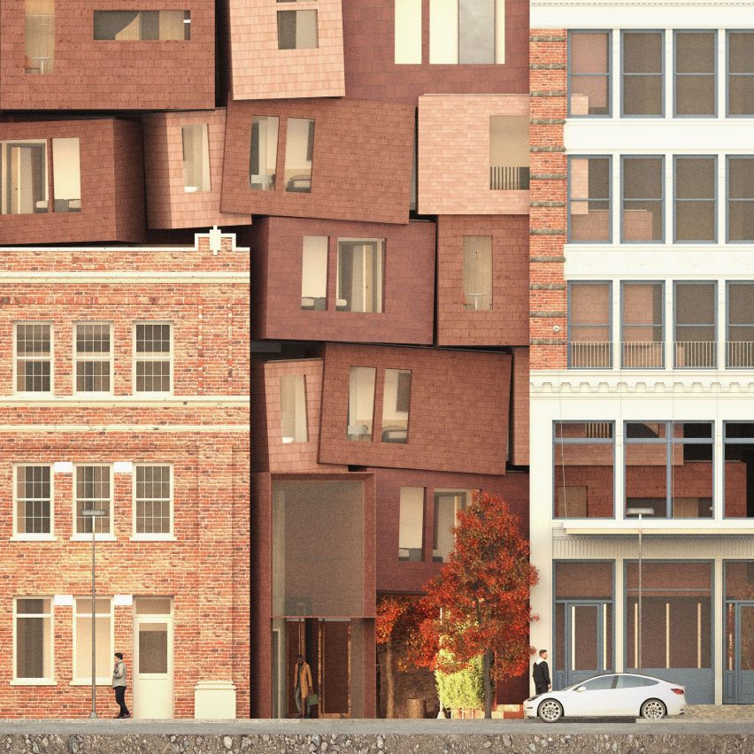 Weitzman architecture students explore urban housing in mid-year reviews