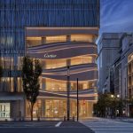 Klein Dytham shapes aluminium into “drape of fabric” for Cartier Ginza Klein Dytham shapes aluminium into “drape of fabric” for Cartier Ginza