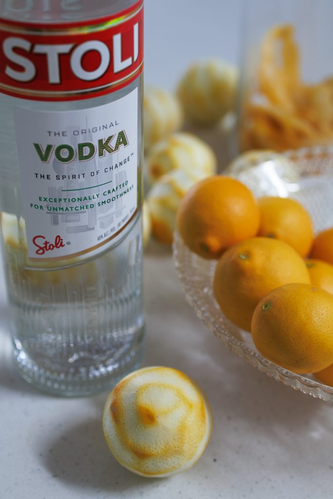 A Recipe Using Vodka and Meyer Lemons