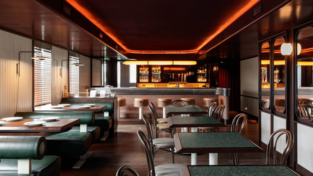 MRDK designs Toronto pizzeria with an upstairs-downstairs atmosphere