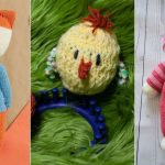 15 Toys Free Knitting Patterns for Beginners ⋆ Bright Stuffs