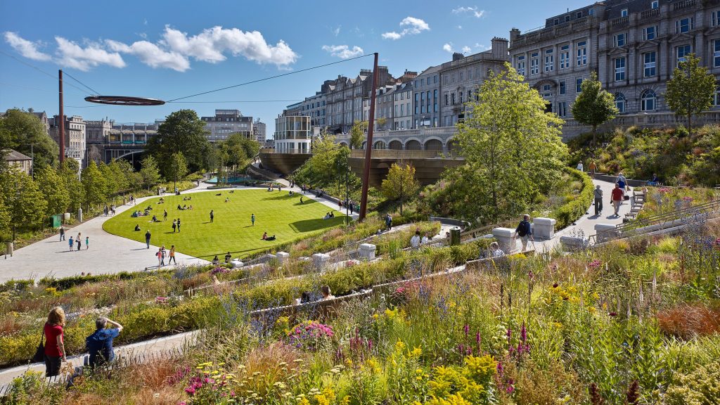 Union Terrace Gardens in Aberdeen named Scotland s best new building