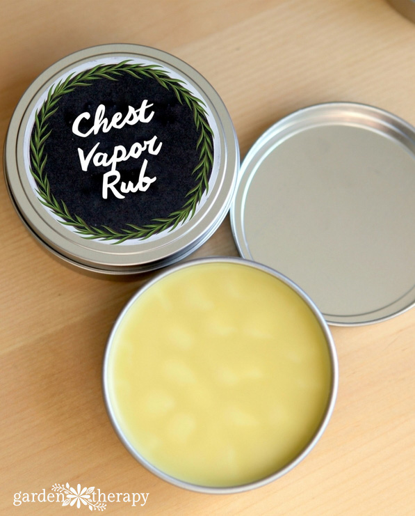 All-Natural DIY Vapor Rub with Soothing Essential Oils