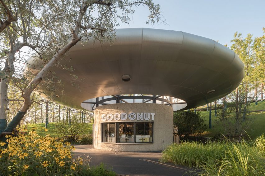 donut shop at eco-farm by various associates