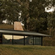large metal roof tops off-grid home on japanese island by sakai architects 3 howqua river lodge by robmills architecture and interiors