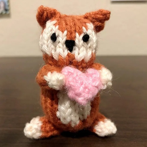 7 valentine toy free knitting patterns ⋆ bright stuffs