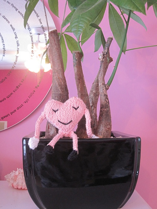 7 valentine toy free knitting patterns ⋆ bright stuffs