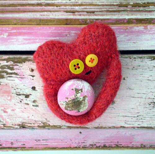 7 valentine toy free knitting patterns ⋆ bright stuffs