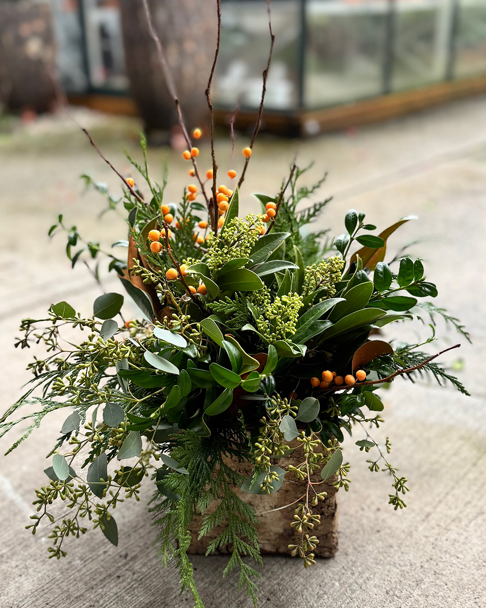 winter cutting arrangement