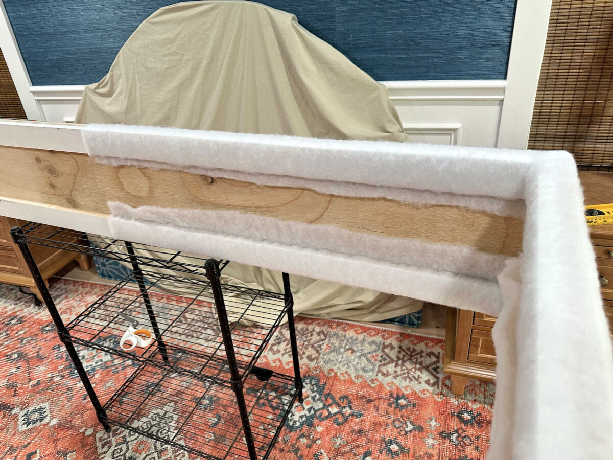 upholstered bed base