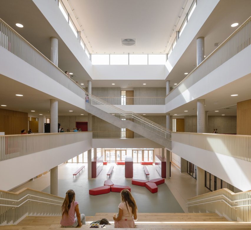 school atrium